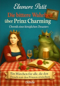 Abbildung von: Die bittere Wahrheit über Prinz Charming - Chronik eines königlichen Desasters - Ein Märchen für alle, die den Frosch statt den Prinzen erwischten - Verlag DeBehr