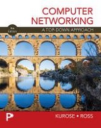 Enlarge image Cover: Computer Networking A Top-Down Approach - Pearson