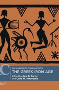 Cover: The Cambridge Companion to the Greek Iron Age - Cambridge University Press