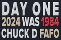 Cover: Day One: 2024 Was 1984 Fafo - Enemy Books