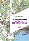 Cover: Le commentaire de carte topographique - 3e &eacute;d. - Armand Colin