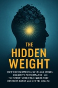 Cover: The Hidden Weight: How Environmental Overload Erodes Cognitive Performance-And the Structured Framework That Restores Focus and Mental Health - BookRix