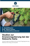 Cover: Studien zur Kronenregulierung bei der Rebsorte Italia - Verlag Unser Wissen