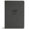 Cover: KJV Super Giant Print Reference Bible, Value Edition, Charcoal Leathertouch - Holman Bible Publishers