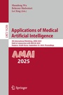 Cover: Applications of Medical Artificial Intelligence - Springer