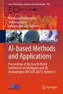 Cover: AI-based Methods and Applications - Springer