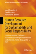 Cover: Human Resource Development for Sustainability and Social Responsibility - Springer