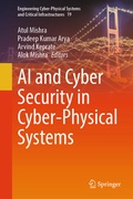 Cover: AI and Cyber Security in Cyber-Physical Systems - Springer
