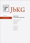 Cover: Jahrbuch f&uuml;r Kommunikationsgeschichte 27 (2025) - Franz Steiner Verlag