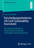 Cover: Entscheidungsorientiertes Life Cycle Sustainability Assessment - Springer Gabler