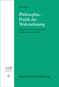 Bild: Philosophia - Poetik der Wahrnehmung - frommann-holzboog