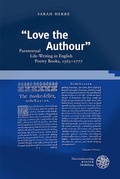 Cover: "Love the Authour" - Universit&auml;tsverlag Winter
