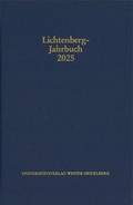 Cover: Lichtenberg-Jahrbuch 2025 - Universit&auml;tsverlag Winter