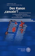 Bild: Den Kanon 'canceln'? - Universit&auml;tsverlag Winter
