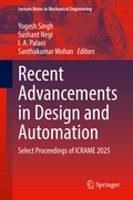 Cover: Recent Advancements in Design and Automation - Springer