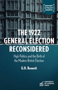 Bild: The 1922 General Election Reconsidered - University of London