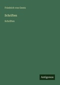 Cover: Schriften - Antigonos Verlag