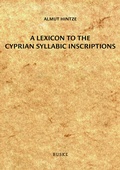Cover: A Lexicon to the Cyprian Syllabic Inscriptions - Buske, H