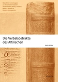 Cover: Die Verbalabstrakta des Altirischen - Buske, H