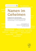 Cover: Namen im Geheimen - Buske, H