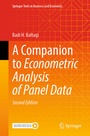 Cover: A Companion to Econometric Analysis of Panel Data - Springer
