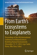 Cover: From Earth's Ecosystems to Exoplanets - Springer