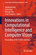 Cover: Innovations in Computational Intelligence and Computer Vision - Springer