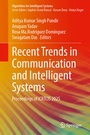 Cover: Recent Trends in Communication and Intelligent Systems - Springer
