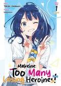 Cover: Makeine: Too Many Loosing Heroines! (Light Novel), Doppelband 01 - Dokico