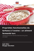 Cover: Proprietes fonctionnelles du tarhana a l'avoine - Editions Notre Savoir