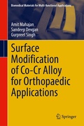 Cover: Surface Modification of Co-Cr Alloy for Orthopaedic Applications - Springer