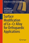 Cover: Surface Modification of Co-Cr Alloy for Orthopaedic Applications - Springer
