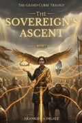Cover: The Sovereign's Ascent (The Gilded Curse Trilogy, #3) - Akankshya Ingale