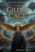 Cover: The Gilded cage (The Gilded Curse Trilogy, #1) - Akankshya Ingale