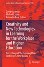 Cover: Creativity and New Technologies in Learning for the Workplace and Higher Education - Springer