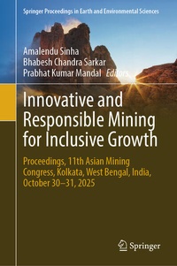Enlarge image Cover: Innovative and Responsible Mining for Inclusive Growth - Springer