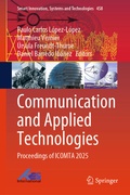 Cover: Communication and Applied Technologies - Springer
