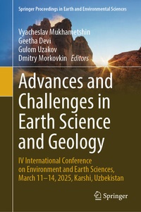 Enlarge image Cover: Advances and Challenges in Earth Science and Geology - Springer