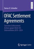 Cover: OFAC Settlement Agreements - Springer Gabler