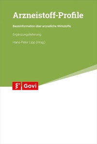 Abbildung von: Arzneistoff-Profile 39. Ergänzungslieferung - Avoxa - Mediengruppe Deutscher Apotheker GmbH