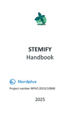 Cover: STEMIFY Handbook - Hochschule Wismar Hochschulbibliothek