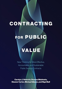 Enlarge image Cover: Contracting for Public Value - Oxford University Press Inc