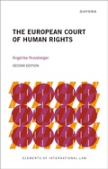 Cover: The European Court of Human Rights - Oxford University Press