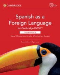 Enlarge image Cover: Spanish as a Foreign Language for Cambridge IGCSE (TM) Coursebook with Digital Access (2 Years) - Cambridge University Press