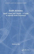 Cover: Audit Alchemy - CRC Press