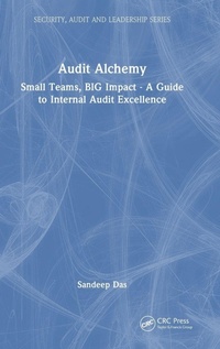 Enlarge image Cover: Audit Alchemy - CRC Press