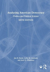 Enlarge image Cover: Analyzing American Democracy - Routledge