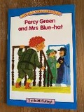 Cover: Blue Platform Reader 13: Percy Green and Mrs Blue-hat - The Reading Hut Ltd