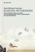 Cover: Europa mitdenken - De Gruyter