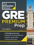 Cover: Princeton Review GRE Premium Prep, 37th Edition - PRINCETON REVIEW